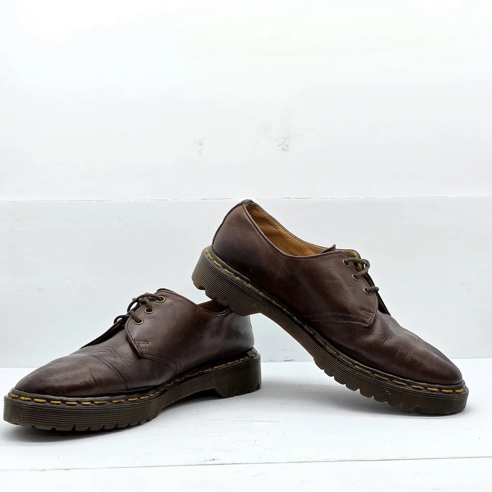 Dr. Martens 1461 Bex Oxford Unisex Size 6 Made England Leather - Picture 7 of 9